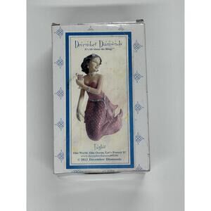 December Diamonds Taylor Mermaid Ornament 2012 With Box Tag Glitter